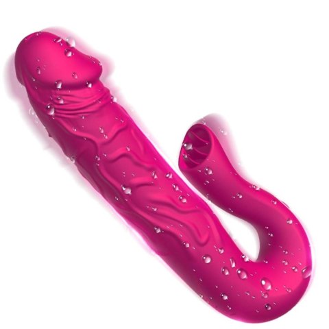 Realistic Tongue Stimulating Dildo Vibrator B - Series Cute Realistic Tongue Stimulating Dildo Vibrator B - Series Cute