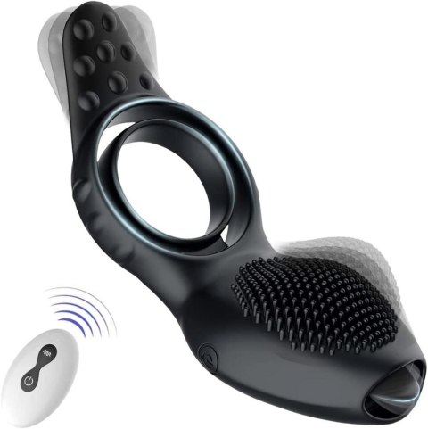 Remote powerful Tognue simulate cock ring B - Series Cute Remote powerful Tognue simulate cock ring B - Series Cute