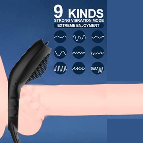 Remote powerful Tognue simulate cock ring B - Series Cute Remote powerful Tognue simulate cock ring B - Series Cute