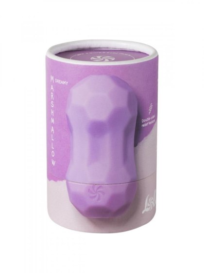 Lola Games Marshmallow Dreamy - mini masturbator z reliefem, lawendowy