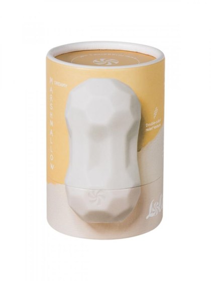 Lola Games Marshmallow Dreamy - mini masturbator z reliefem, biały