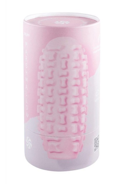 Lola Games Marshmallow Maxi Syrupy - masturbator z TPE, różowy
