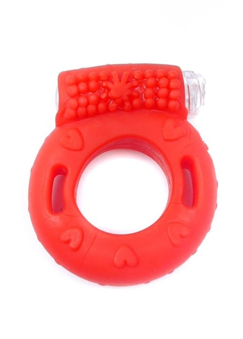 Pierścień-Vibrating CockRing Red B - Series EasyLove Pierścień-Vibrating CockRing Red B - Series EasyLove