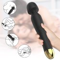 Stymulator-Silicone Massager Black USB 6 Vibration B - Series Fox Stymulator-Silicone Massager Black USB 6 Vibration B - Series Fox