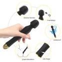 Stymulator-Silicone Massager Black USB 6 Vibration B - Series Fox Stymulator-Silicone Massager Black USB 6 Vibration B - Series Fox