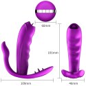 Stymulator-Silicone Panty Vibrator USB 7 Function / Heating B - Series Fox Stymulator-Silicone Panty Vibrator USB 7 Function / Heating B - Series Fox