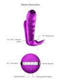 Stymulator-Silicone Panty Vibrator USB 7 Function / Heating B - Series Fox Stymulator-Silicone Panty Vibrator USB 7 Function / Heating B - Series Fox