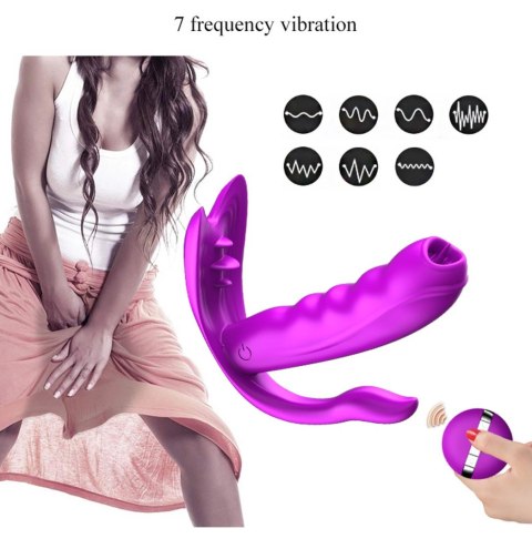Stymulator-Silicone Panty Vibrator USB 7 Function / Heating B - Series Fox Stymulator-Silicone Panty Vibrator USB 7 Function / Heating B - Series Fox