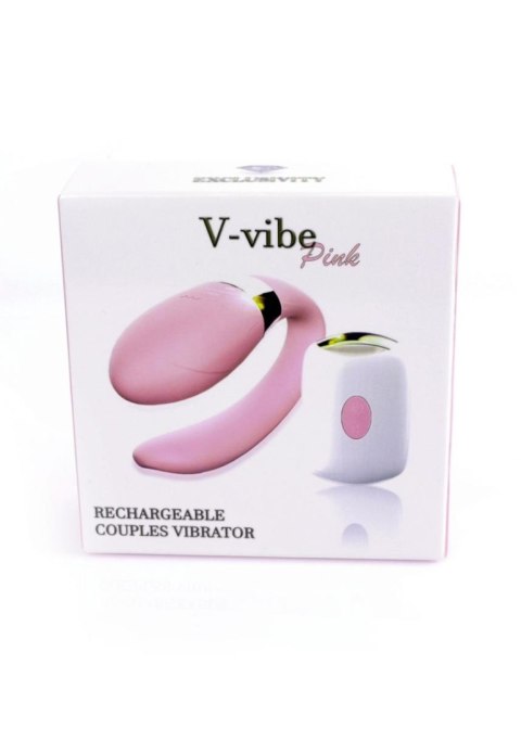 Stymulator-V-Vibe Pink USB 7 Function / Remote Control B - Series Smart Stymulator-V-Vibe Pink USB 7 Function / Remote Control B - Series Smart