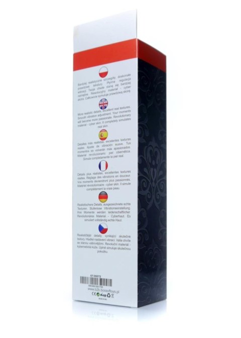 Wibrator-Real Skin - Black B - Series EasyLove Wibrator-Real Skin - Black B - Series EasyLove