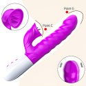 Wibrator-Silicon, Vibrator 7 Function and Heating Mode, PURPLE B - Series Fox Wibrator-Silicon, Vibrator 7 Function and Heating Mode, PURPLE B - Series Fox