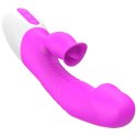 Wibrator-Silicon, Vibrator 7 Function and Heating Mode, Purple B - Series Fox Wibrator-Silicon, Vibrator 7 Function and Heating Mode, Purple B - Series Fox