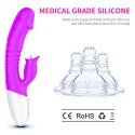 Wibrator-Silicon, Vibrator 7 Function and Heating Mode, Purple B - Series Fox Wibrator-Silicon, Vibrator 7 Function and Heating Mode, Purple B - Series Fox
