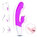 Wibrator-Silicon, Vibrator 7 Function and Heating Mode, Purple B - Series Fox Wibrator-Silicon, Vibrator 7 Function and Heating Mode, Purple B - Series Fox