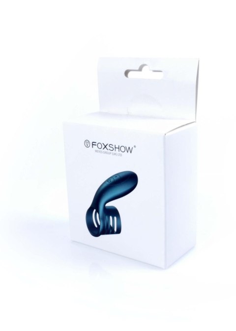 Wibrator-Silicone Ring Blue USB 7 Function B - Series Fox Wibrator-Silicone Ring Blue USB 7 Function B - Series Fox