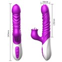 Wibrator-Silicone Vibrator USB 10 Function and Thrusting Function / Heating B - Series Fox Wibrator-Silicone Vibrator USB 10 Function and Thrusting Function / Heating B - Series Fox