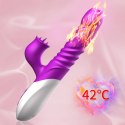 Wibrator-Silicone Vibrator USB 10 Function and Thrusting Function / Heating B - Series Fox Wibrator-Silicone Vibrator USB 10 Function and Thrusting Function / Heating B - Series Fox