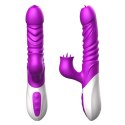 Wibrator-Silicone Vibrator USB 10 Function and Thrusting Function / Heating B - Series Fox Wibrator-Silicone Vibrator USB 10 Function and Thrusting Function / Heating B - Series Fox