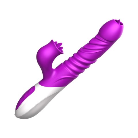 Wibrator-Silicone Vibrator USB 10 Function and Thrusting Function / Heating B - Series Fox Wibrator-Silicone Vibrator USB 10 Function and Thrusting Function / Heating B - Series Fox