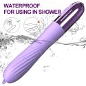 Wibrator-Silicone Vibrator USB, 10 vibration modes, Heating B - Series Fox Wibrator-Silicone Vibrator USB, 10 vibration modes, Heating B - Series Fox