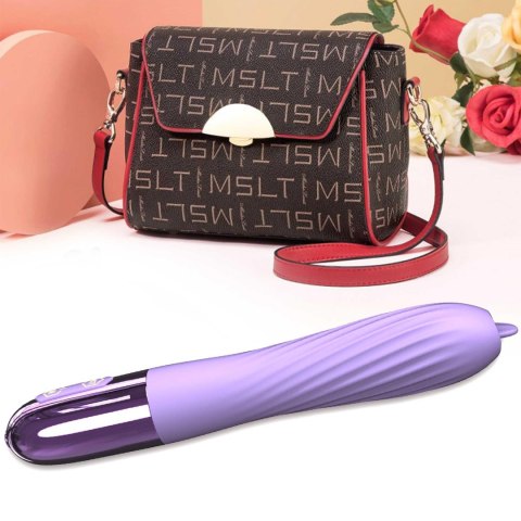 Wibrator-Silicone Vibrator USB, 10 vibration modes, Heating B - Series Fox Wibrator-Silicone Vibrator USB, 10 vibration modes, Heating B - Series Fox