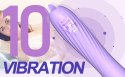 Wibrator-Silicone Vibrator USB, 10 vibration modes, Heating B - Series Fox Wibrator-Silicone Vibrator USB, 10 vibration modes, Heating B - Series Fox