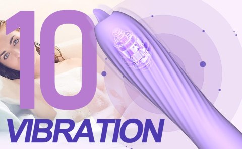 Wibrator-Silicone Vibrator USB, 10 vibration modes, Heating B - Series Fox Wibrator-Silicone Vibrator USB, 10 vibration modes, Heating B - Series Fox