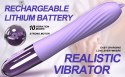 Wibrator-Silicone Vibrator USB, 10 vibration modes, Heating B - Series Fox Wibrator-Silicone Vibrator USB, 10 vibration modes, Heating B - Series Fox