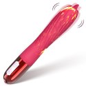 Wibrator-Silicone Vibrator USB, 10 vibration modes, Heating B - Series Fox Wibrator-Silicone Vibrator USB, 10 vibration modes, Heating B - Series Fox