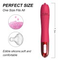 Wibrator-Silicone Vibrator USB, 10 vibration modes, Heating B - Series Fox Wibrator-Silicone Vibrator USB, 10 vibration modes, Heating B - Series Fox