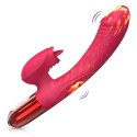 Wibrator-Silicone Vibrator USB, 10 vibration modes, Heating B - Series Fox Wibrator-Silicone Vibrator USB, 10 vibration modes, Heating B - Series Fox