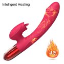 Wibrator-Silicone Vibrator USB, 10 vibration modes, Heating B - Series Fox Wibrator-Silicone Vibrator USB, 10 vibration modes, Heating B - Series Fox