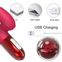 Wibrator-Silicone Vibrator USB, 10 vibration modes, Heating B - Series Fox Wibrator-Silicone Vibrator USB, 10 vibration modes, Heating B - Series Fox