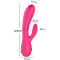 Wibrator-Silicone Vibrator USB 7 Function + Booster / Heating B - Series Fox Wibrator-Silicone Vibrator USB 7 Function + Booster / Heating B - Series Fox