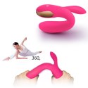 Wibrator-Silicone Vibrator USB 7 Function + Booster / Heating B - Series Fox Wibrator-Silicone Vibrator USB 7 Function + Booster / Heating B - Series Fox