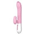 Wibrator-Silicone Vibrator USB 7 Function and Thrusting Function / Heating, pink B - Series Fox Wibrator-Silicone Vibrator USB 7 Function and Thrusting Function / Heating, pink B - Series Fox