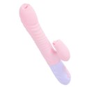 Wibrator-Silicone Vibrator USB 7 Function and Thrusting Function / Heating, pink B - Series Fox Wibrator-Silicone Vibrator USB 7 Function and Thrusting Function / Heating, pink B - Series Fox