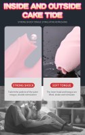 Wibrator-Silicone Vibrator USB 7 Function and Thrusting Function / Heating, pink B - Series Fox Wibrator-Silicone Vibrator USB 7 Function and Thrusting Function / Heating, pink B - Series Fox