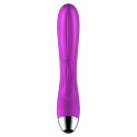 Wibrator-Silicone Vibrator and Pulsator Purple USB 7+7 Function / Heating B - Series Fox Wibrator-Silicone Vibrator and Pulsator Purple USB 7+7 Function / Heating B - Series Fox
