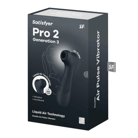 Pro 2 Generation 3 with Liquid Air black Satisfyer Pro 2 Generation 3 with Liquid Air black Satisfyer