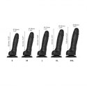 SLIDING SKIN REALISTIC DILDO BLACK S Strap-on-me SLIDING SKIN REALISTIC DILDO BLACK S Strap-on-me