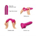 SLIDING SKIN REALISTIC DILDO FUSHIA M Strap-on-me SLIDING SKIN REALISTIC DILDO FUSHIA M Strap-on-me