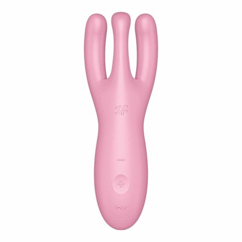 Wibrator-Threesome 4 Connect App (Pink) Satisfyer Wibrator-Threesome 4 Connect App (Pink) Satisfyer