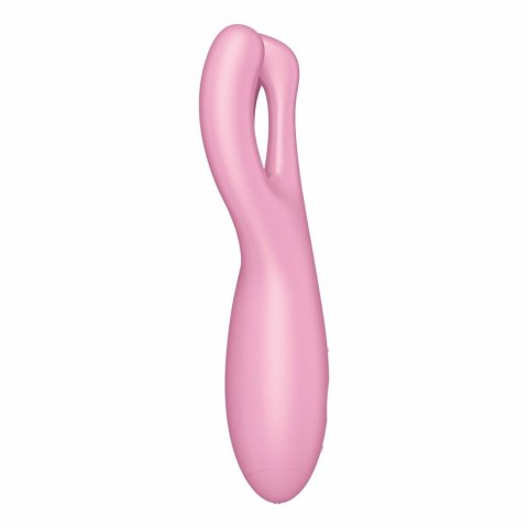 Wibrator-Threesome 4 Connect App (Pink) Satisfyer Wibrator-Threesome 4 Connect App (Pink) Satisfyer