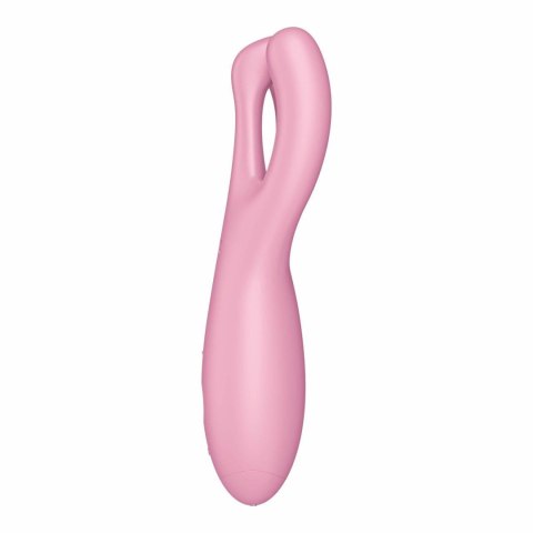 Wibrator-Threesome 4 Connect App (Pink) Satisfyer Wibrator-Threesome 4 Connect App (Pink) Satisfyer