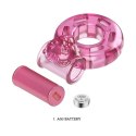 BAILE - Vibrating Cock Ring Bear Pink Baile BAILE - Vibrating Cock Ring Bear Pink Baile