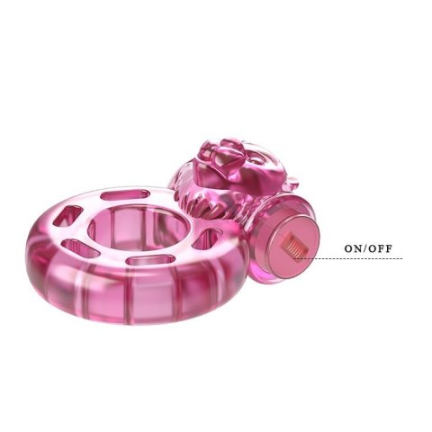 BAILE - Vibrating Cock Ring Bear Pink Baile BAILE - Vibrating Cock Ring Bear Pink Baile