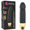 REAL VIBRATION S BLACK & GOLD 2.0 - RECHARGEABLE Dorcel REAL VIBRATION S BLACK & GOLD 2.0 - RECHARGEABLE Dorcel