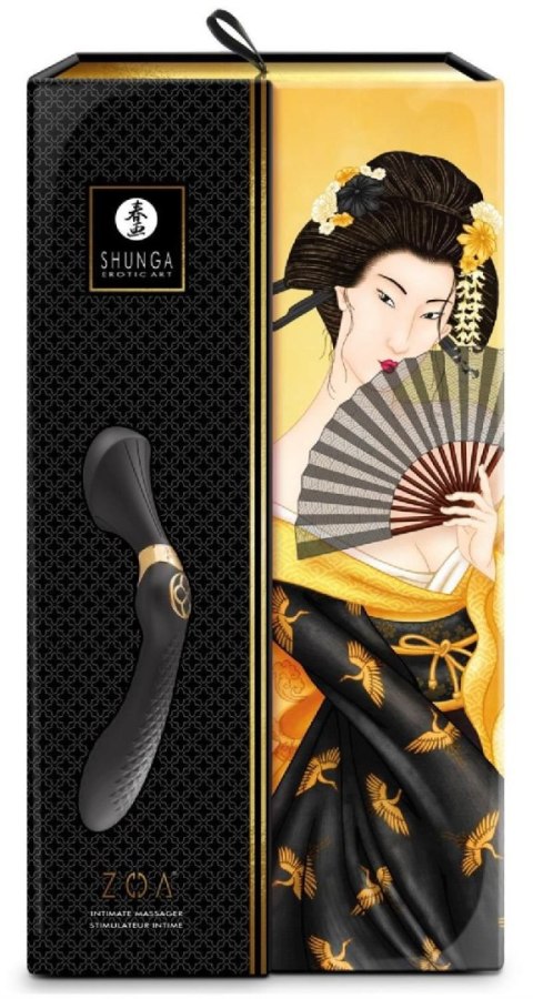 ZOA Intimate Massager Black Shunga ZOA Intimate Massager Black Shunga