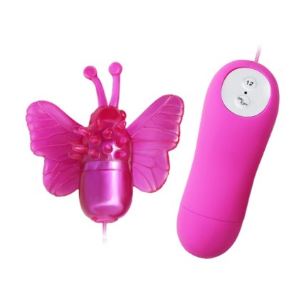 Baile Cute Secret - motylek z wibrującym pociskiem, 12 prędkości